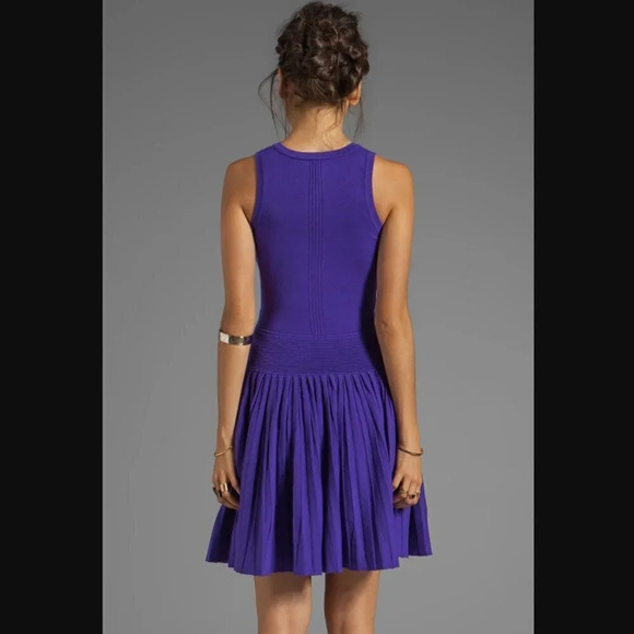 Milly of New York Josephine Fit & Flare Sleeveless Knit Dress - Picture 4 of 8